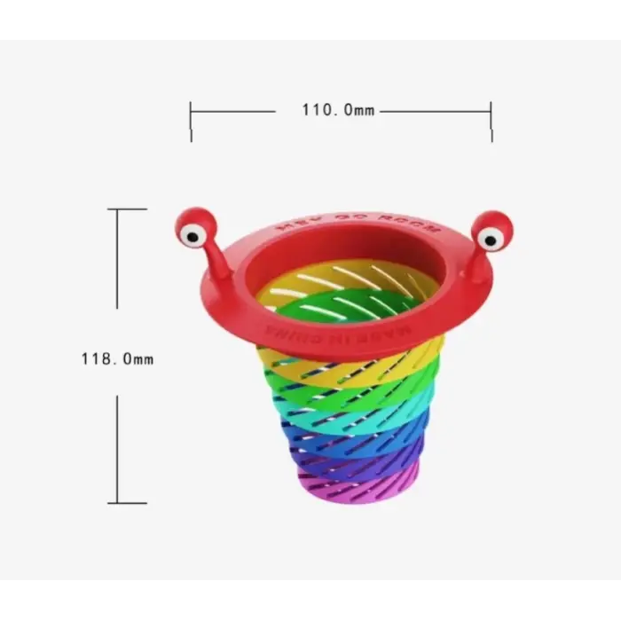 Metal Plastik Renkli 6 Kademeli Lavabo Süzgeci