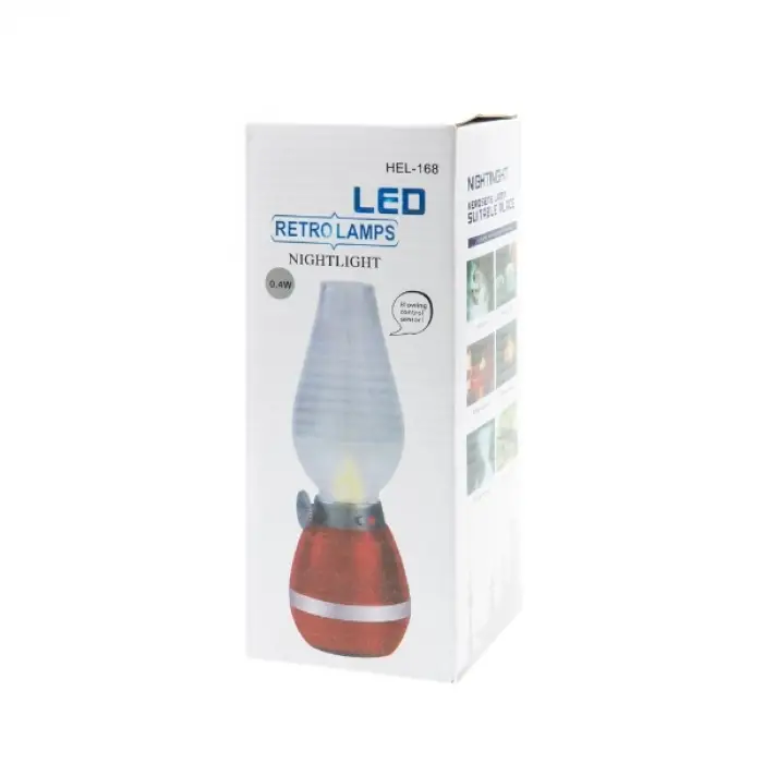 Plastik Retro Gaz Lambası Tasarımlı LED Lamba