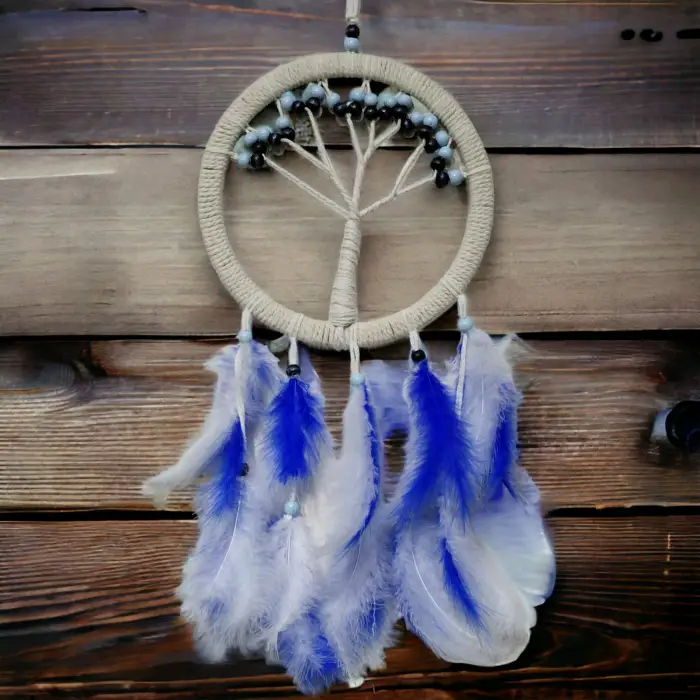 Ahşap Rüya Kovan Hayat Ağacı Dream Catcher
