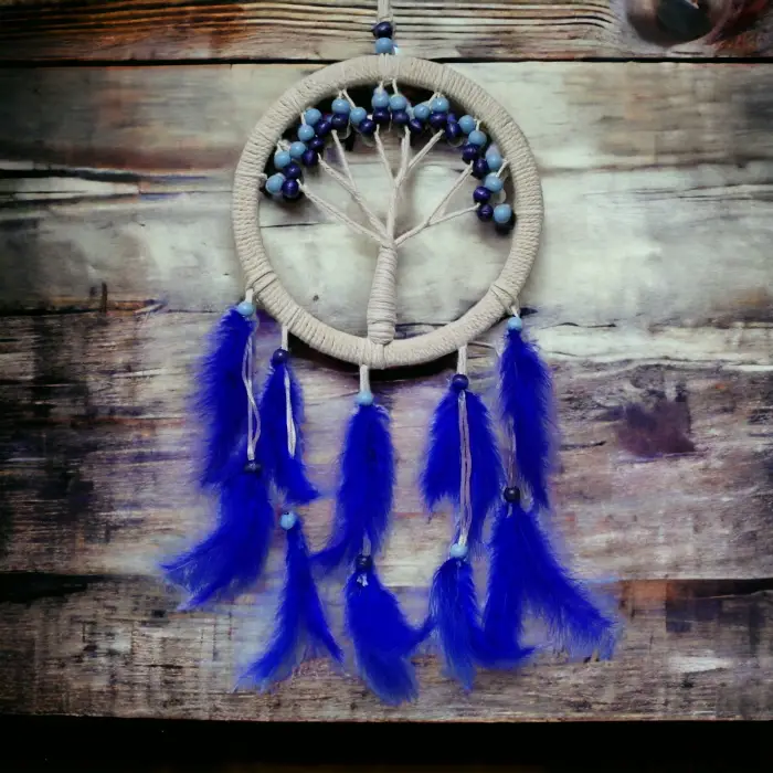 Ahşap Rüya Kovan Hayat Ağacı Dream Catcher