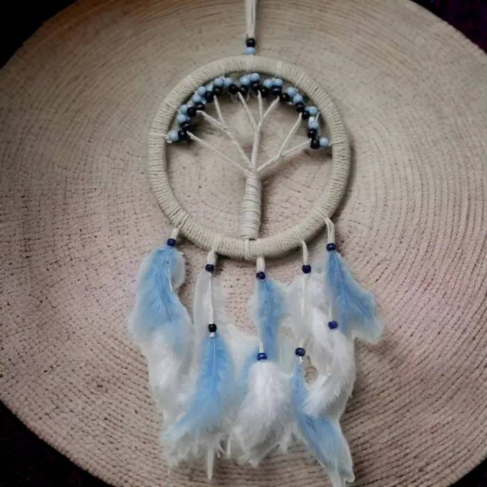 Ahşap Rüya Kovan Hayat Ağacı Dream Catcher