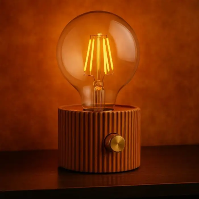 Masa Lambası Şarjlı Dekoratif Kademesiz Dimmer Type C Bağlantılı