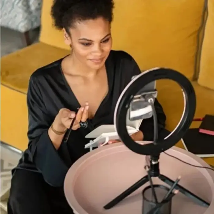 800 lümen Kullanıma Uygun Selfie Işığı Ring Light