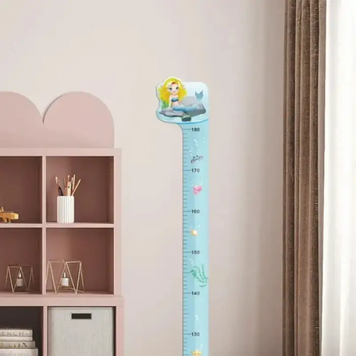 Kullanıma Uygun Sevimli Deniz Kızı Boy Ölçüsü Sticker