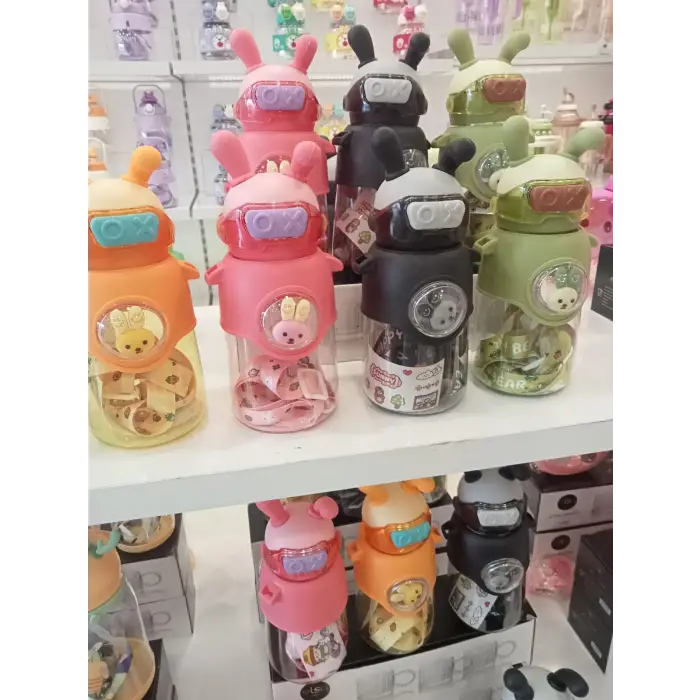 Kullanıma Uygun Sevimli Tavşan Su Matarası