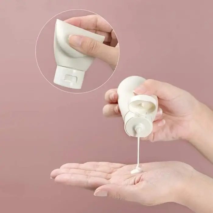 100ml 3 adet Plastik Seyahat Tipi Bakım Ürünleri Düzenleyici
