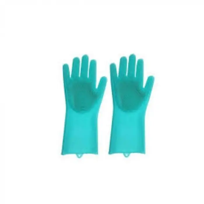 Kullanıma Uygun Sihirli Isıya Dayanıklı Silikon Çok Amaçlı Bulaşık Eldiven Fırçası Magic Gloves