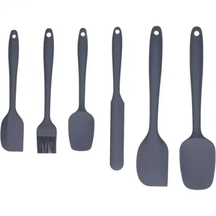 Kullanıma Uygun Silikon Spatula ve Fırça Seti