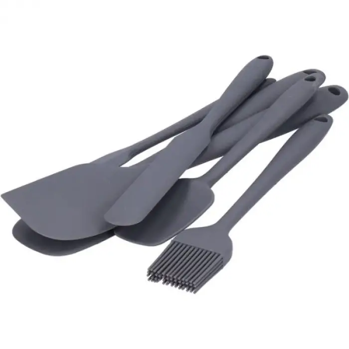 Kullanıma Uygun Silikon Spatula ve Fırça Seti