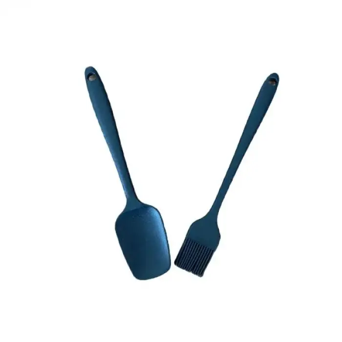 Kullanıma Uygun Silikon Spatula ve Fırça Seti