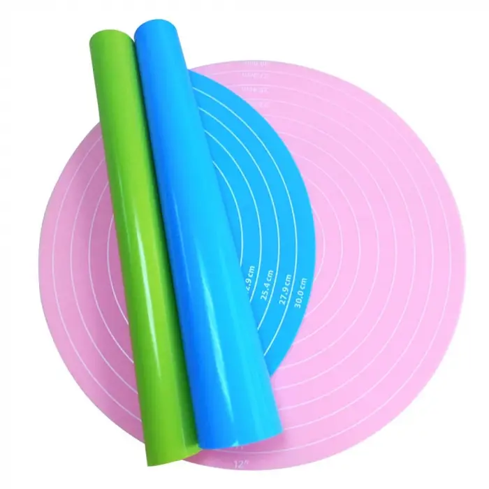 30 cm Kullanıma Uygun Silikon Yapışmaz Hamur Matı