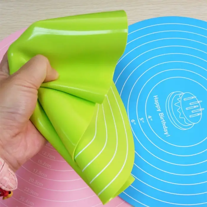 30 cm Kullanıma Uygun Silikon Yapışmaz Hamur Matı
