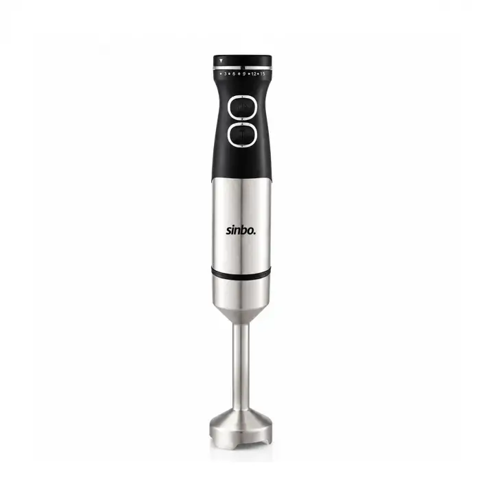Kullanıma Uygun Sinbo Çubuk El Blender Seti Çelik Uçlu Güçlü Performans