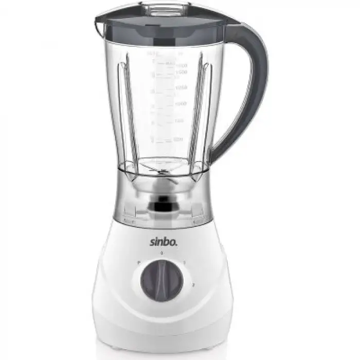 Kullanıma Uygun Sinbo Turbo Blender 4 Bıçaklı Buz Kırıcı 1.6 Litre Hazne