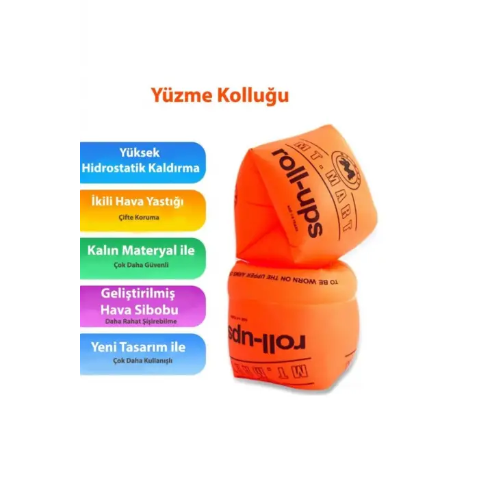 Kullanıma Uygun Şişme Yüzme Kolluğu Her Yaşa Uygun