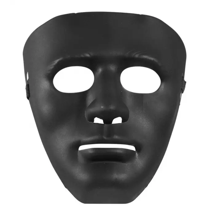 Plastik Siyah Hip Hop Jabbawockeez Dans Maskesi