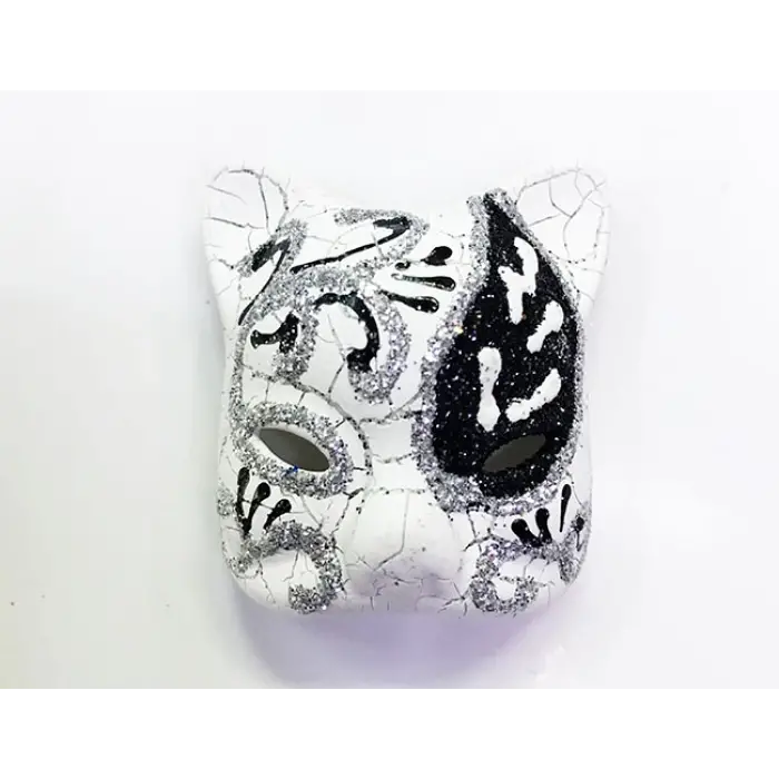Metal Siyah Renk Venedik Kedi tasarım Magnet