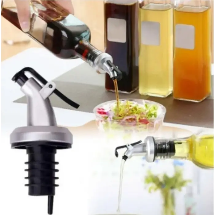 Plastik Sızdırmaz Kapaklı Şişe Tıpası Yağdanlık Ucu