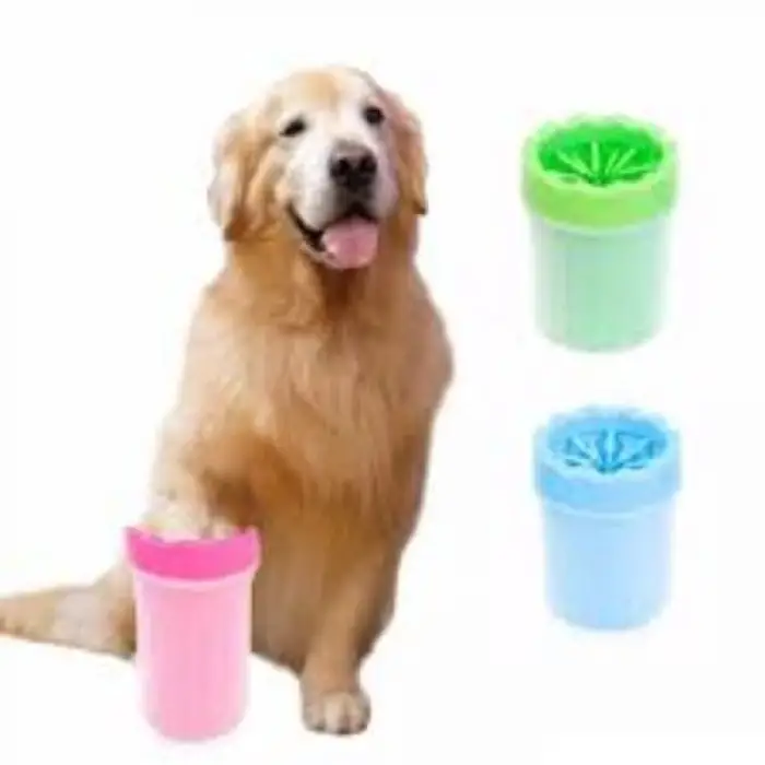 Kullanıma Uygun Soft Gentle Köpek Pati Yıkama Aparatı