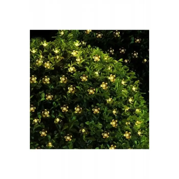 Kullanıma Uygun Solar Çiçekli Dekoratif 30 Led Bahçe Lambası
