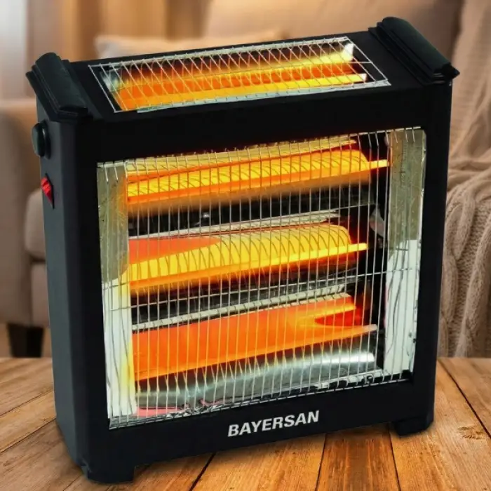 2400W Ölçülü Şömine Tipi Isıtıcı Soba