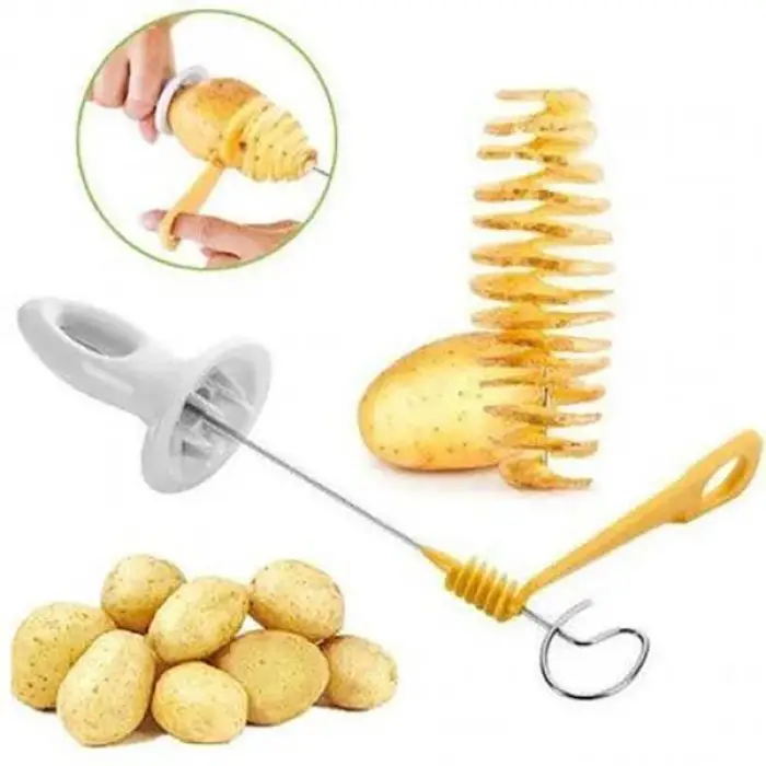 Plastik Spiral Patates Dilimleyici
