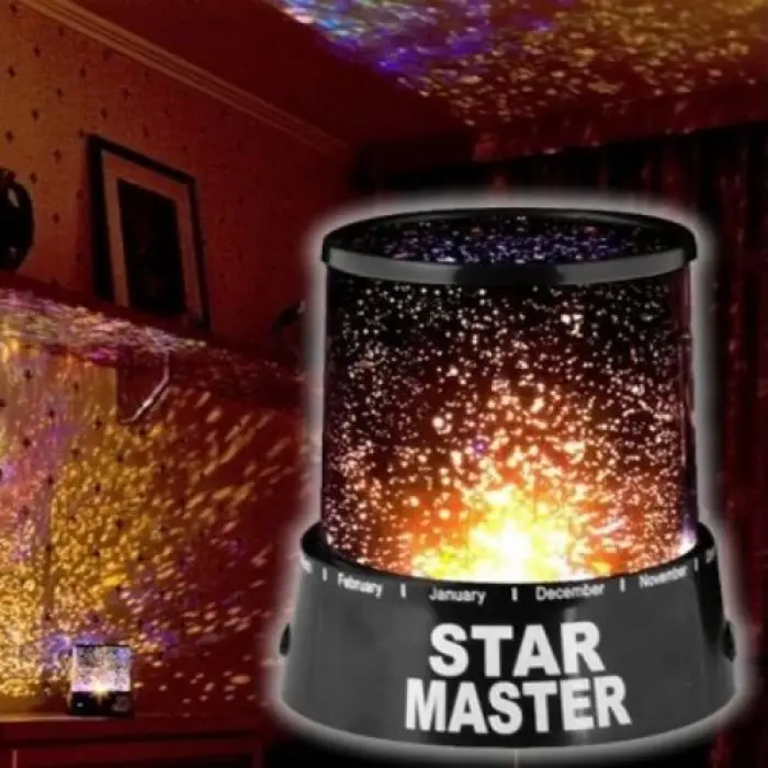 3 adet Kullanıma Uygun Star Master Gece Lambası
