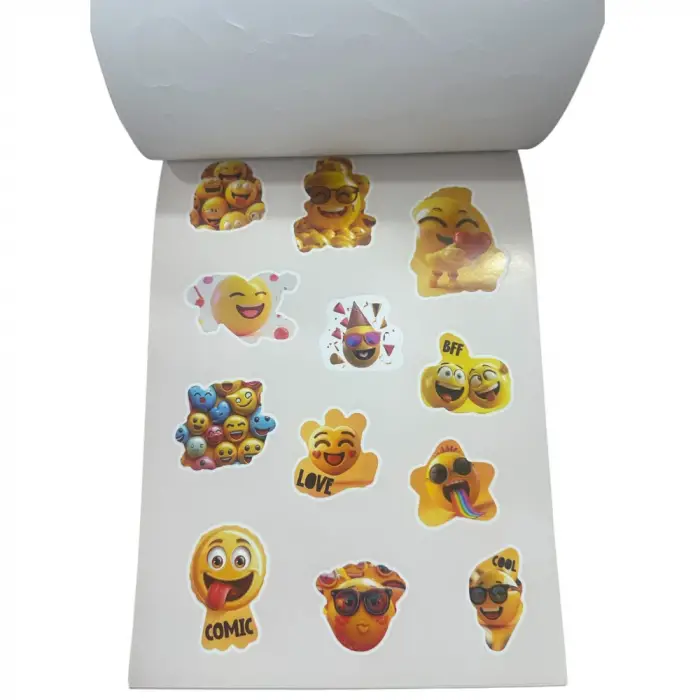 14 cm Defter Sticker