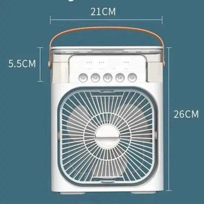 26 cm Kullanıma Uygun Su Hazneli Masa Vantilatörü