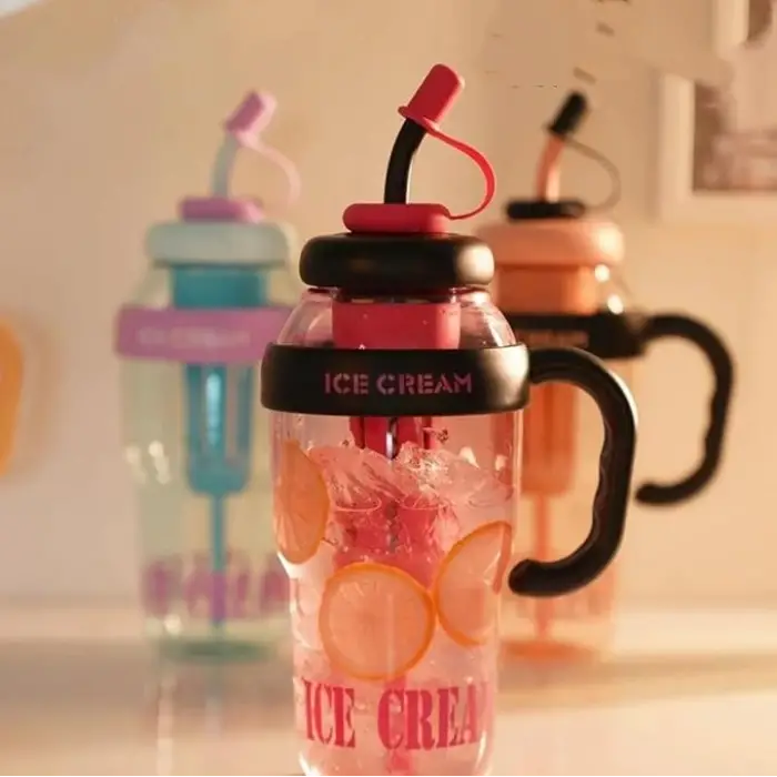 1200 ml Kullanıma Uygun Süzgeçli Su Matarası