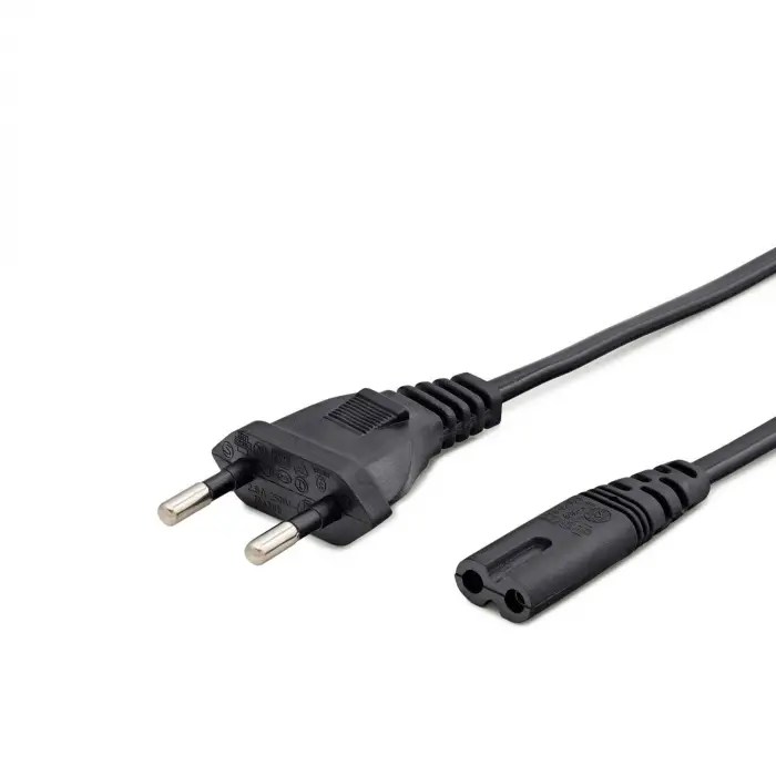0.75 Mm Ölçülü Teyp Power Pın 500W 1M Siyah