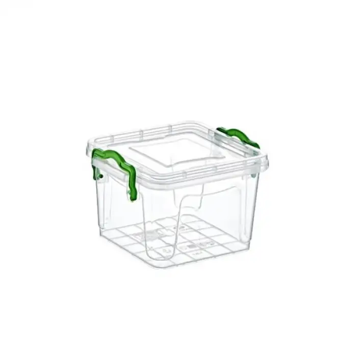 Kullanıma Uygun Tiny Box Kare Saklama Kutusu 0.3 Litre