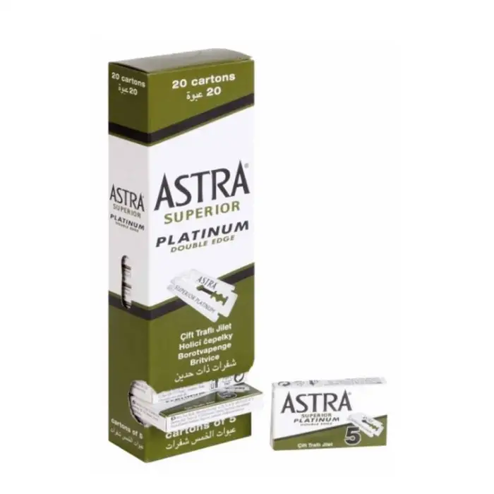 20li Tıraş Bıçağı Yeşil Jilet Paket Ast