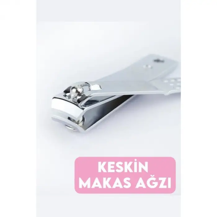 1 adet Metal Törpü ve Tırnak Makası Seti