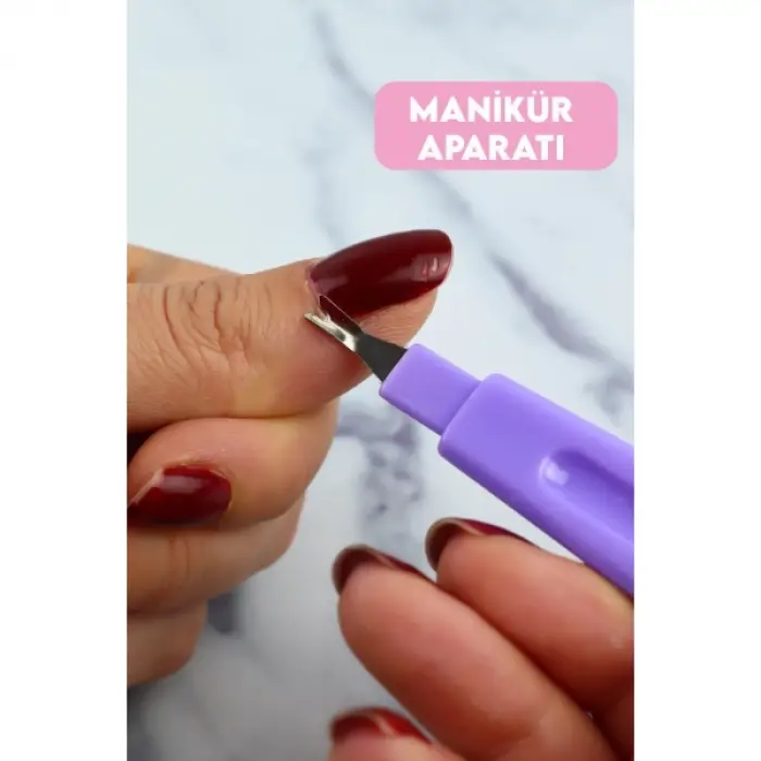 1 adet Metal Törpü ve Tırnak Makası Seti