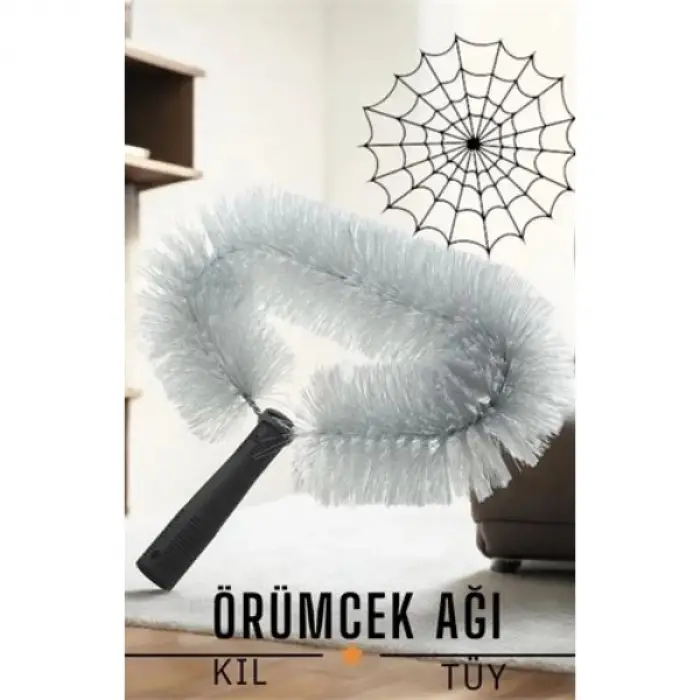 Kullanıma Uygun Toz Tüy Örümcek Ağı Alma Fırçası