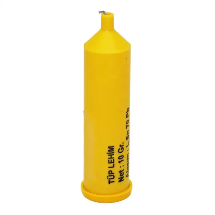 1.2 mm Ölçülü Tüp Lehim Tel 5 Kanallı 10 gr