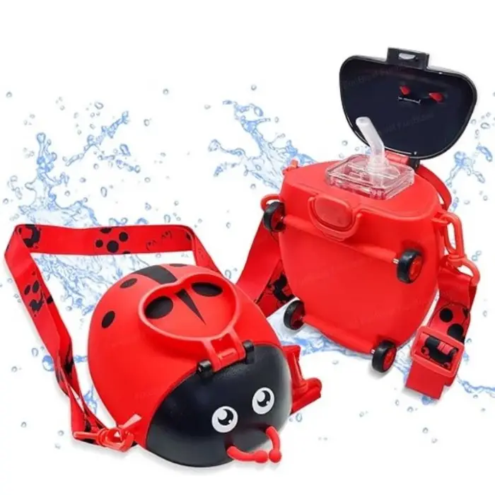 550 ml Plastik Uğur Böceği Su Matarası