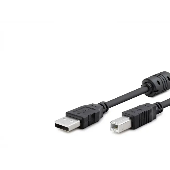 5 M Ölçülü Usb Printer Kablosu Siyah