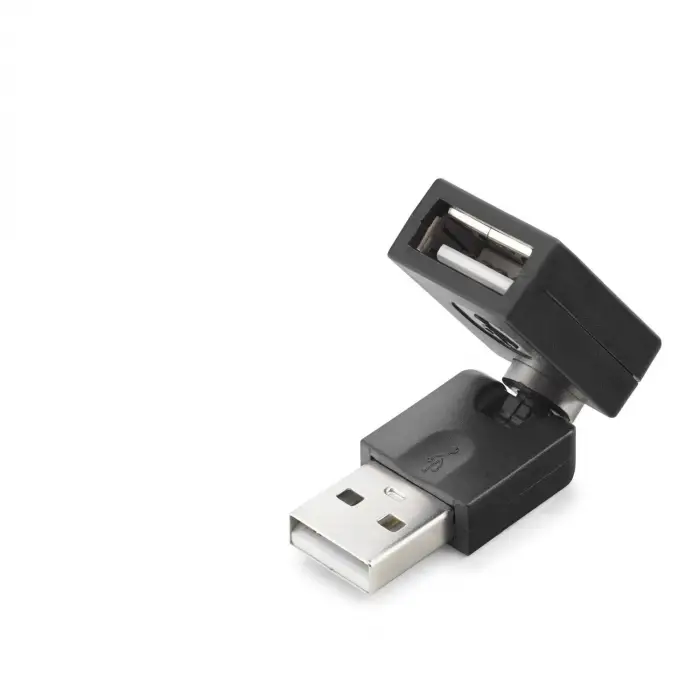 Çevirici Usb To Usb F Mafsallı Siyah