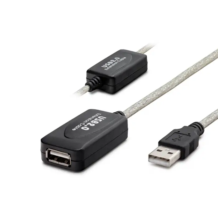 Usb Uzatma M Silver Siyah