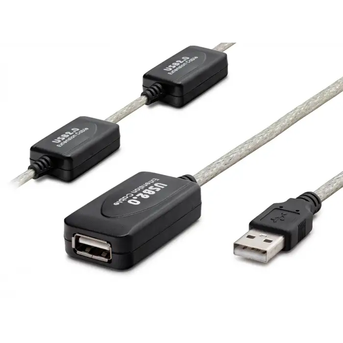 Usb Uzatma M Silver Siyah