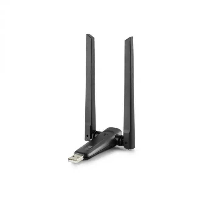 Usb Wıfı Adaptor 2.4Ghzve5Ghz Cu Wifi5 Siyah UAC21D