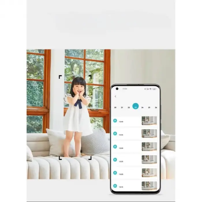 Kullanıma Uygun Uygulama Destekli Wi Fi Ev Güvenlik Kamerası