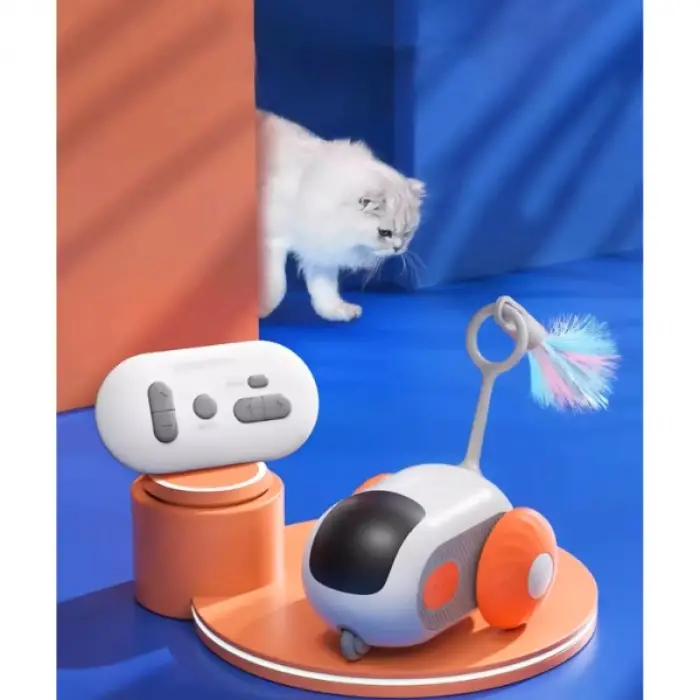 Kullanıma Uygun Uzaktan Kumandalı Robot Kedi Oyuncağı