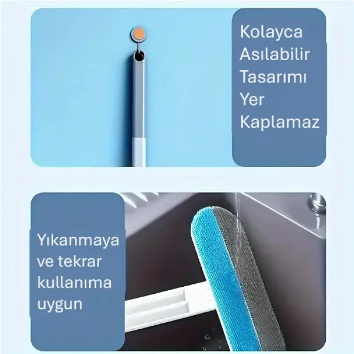 Kullanıma Uygun Uzun Saplı Evcil Hayvan Tüy Temizleme Fırçası