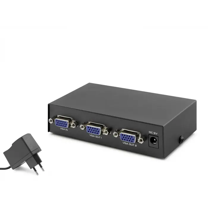 Vga Splitter 1 In 2 Mhz Siyah
