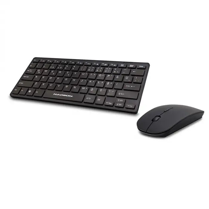 Wıreless Smart Klavye Mouse Set Q Siyah