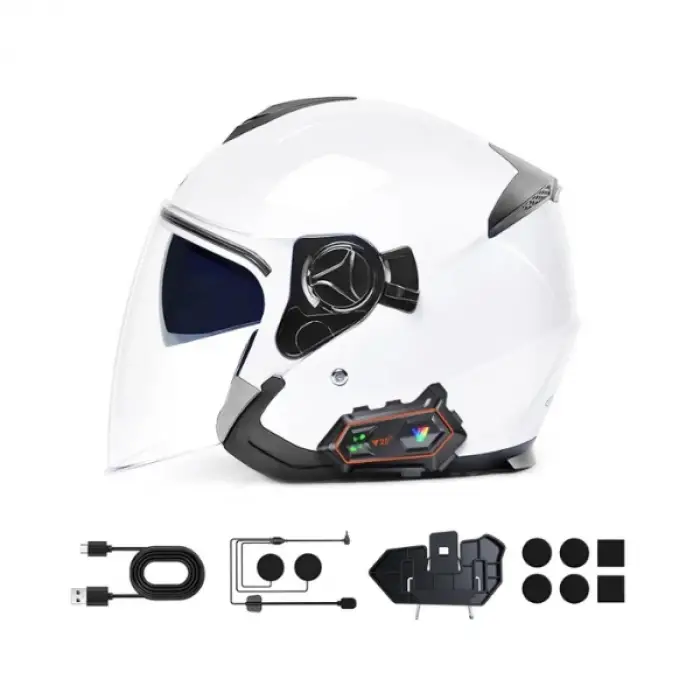 Kullanıma Uygun Y20 Max Kablosuz Motosiklet Kask Intercom