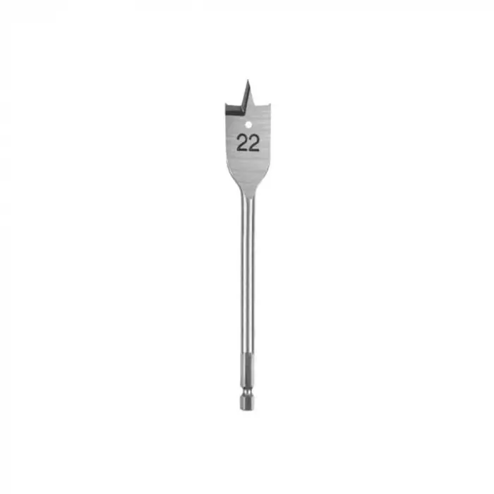 150 Mm Ölçülü Yaprak Matkap Ucu Hex Saplı X 22 Mm